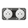 Prise électrique double LEGRAND Dooxie