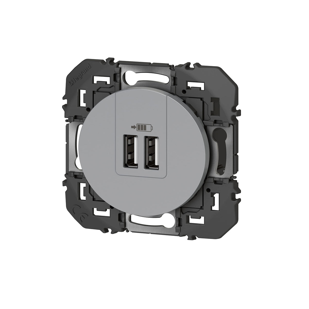 USB-A USB-C Doppel-Ladesteckdose LEGRAND Dooxie 3A