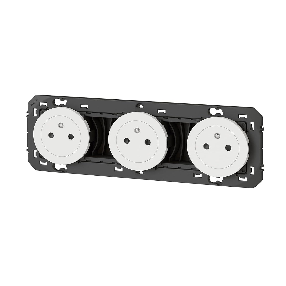 Prise électrique triple LEGRAND Dooxie