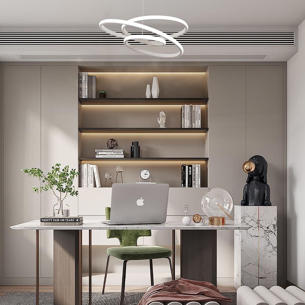 Suspension LED Irrégulière Minimaliste 68W