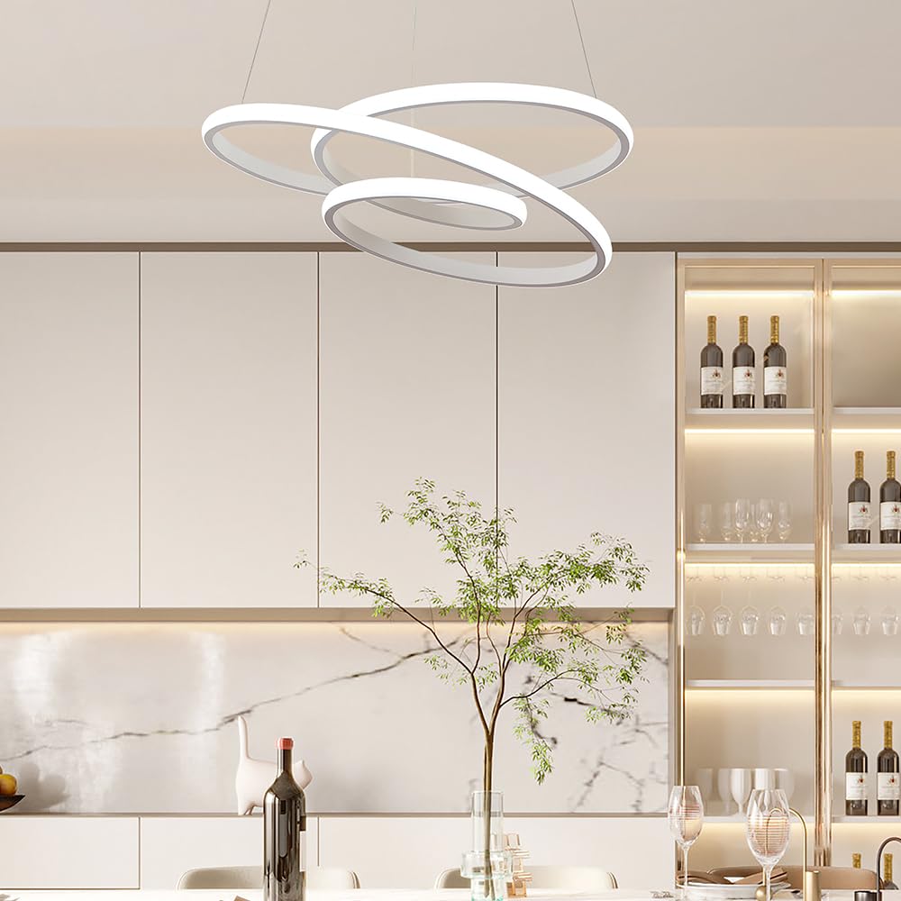 Suspension LED Irrégulière Minimaliste 68W
