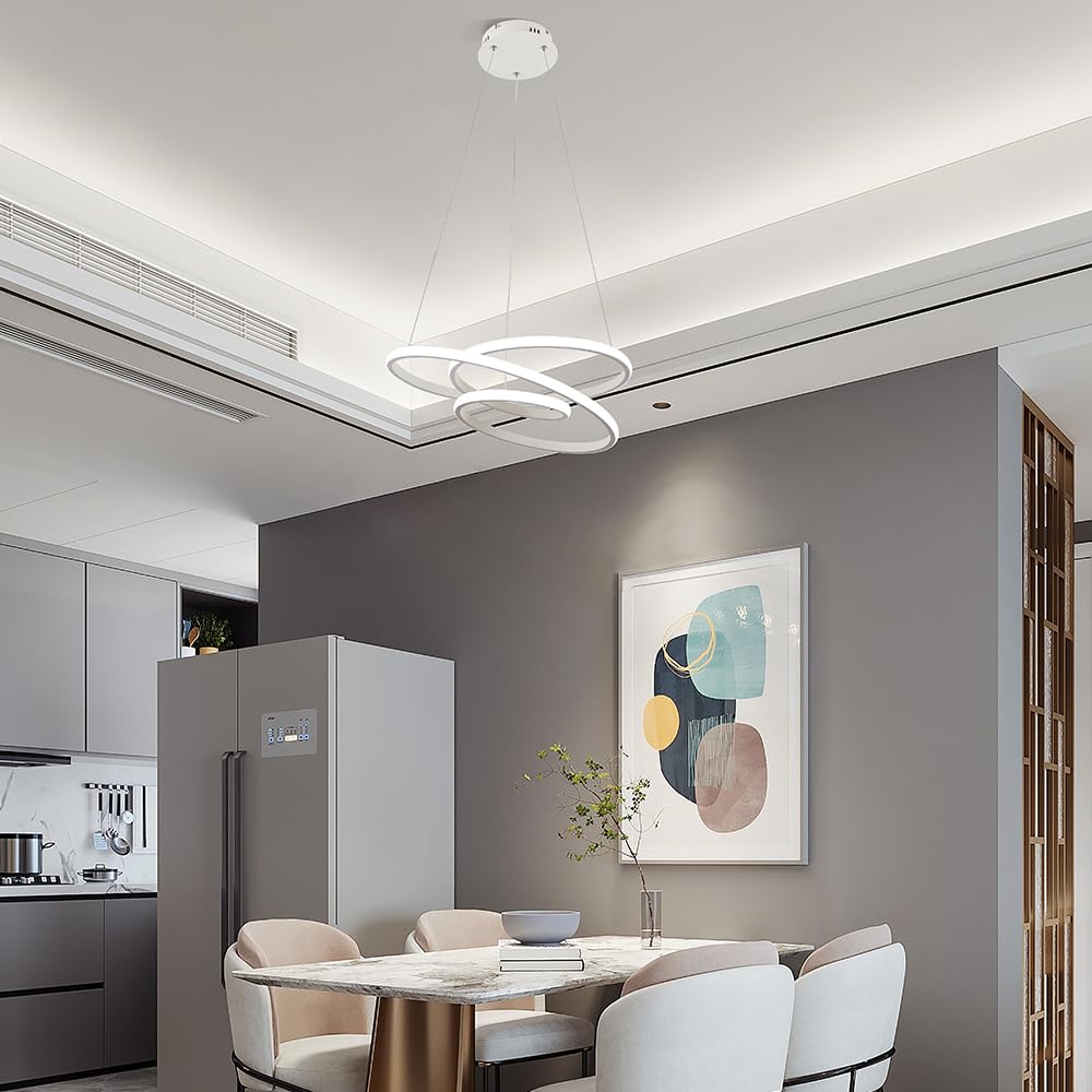 Suspension LED Irrégulière Minimaliste 68W