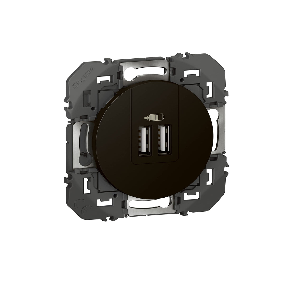Prise Double Chargeur USB-A USB-C LEGRAND Dooxie 3A