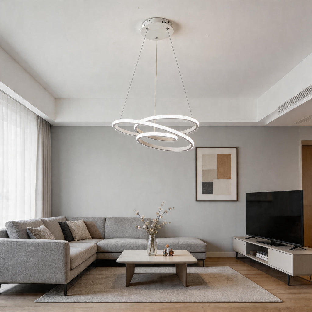Suspension LED Irrégulière Minimaliste 68W