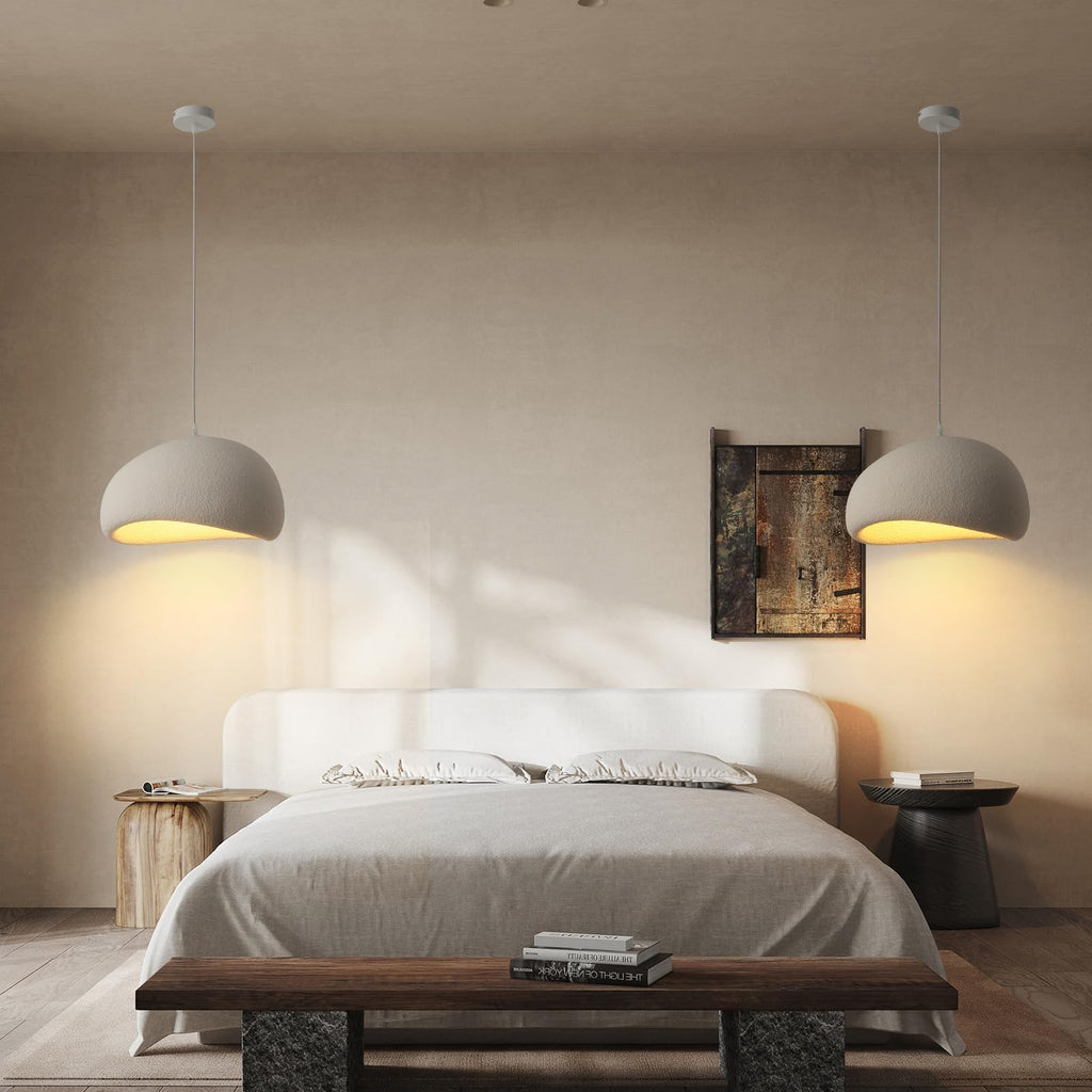 Lustre Wabi-Sabi Nid d'Oiseau 3 Têtes E27